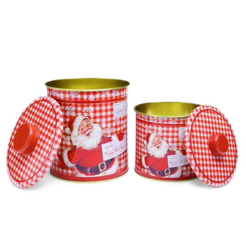 Buy Santa Seal Canister - Set Of Two Container from Vaaree