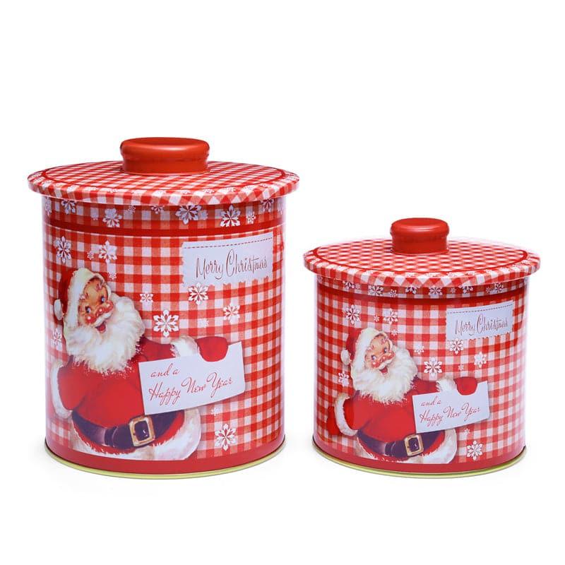 Buy Container - Santa Seal Canister - Set Of Two at Vaaree online