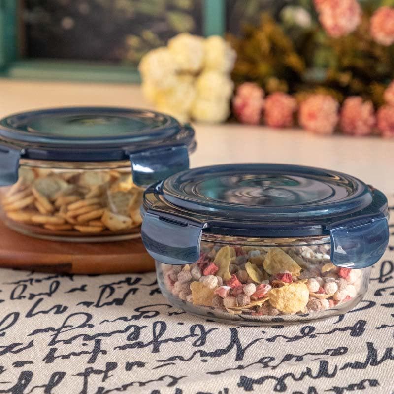 Buy Seriyo Glass Container - Set Of Two Container from Vaaree