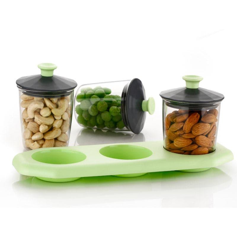 Container - Smart Store Mint Jar (300 ML) - Set Of Four