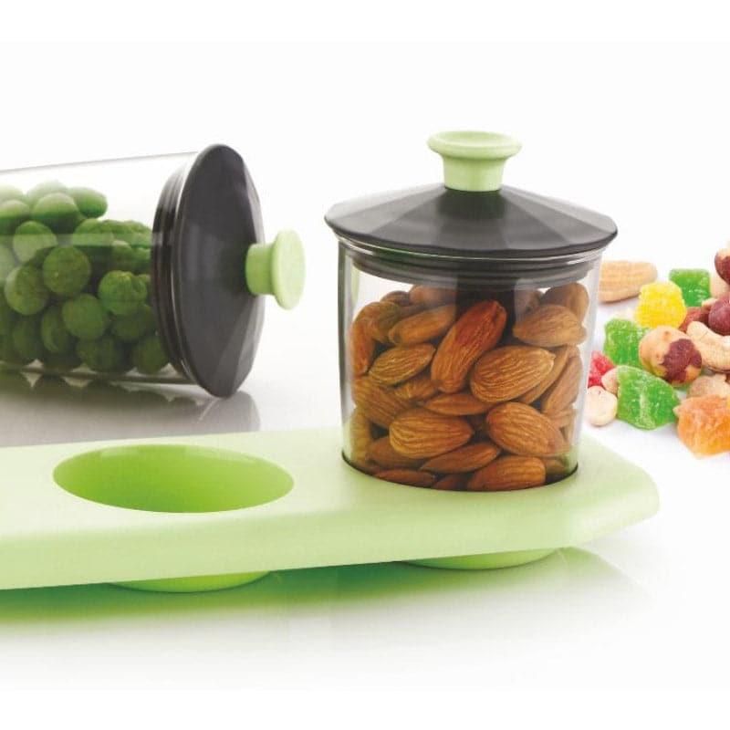 Buy Smart Store Mint Jar (300 ML) - Set Of Three Container from Vaaree