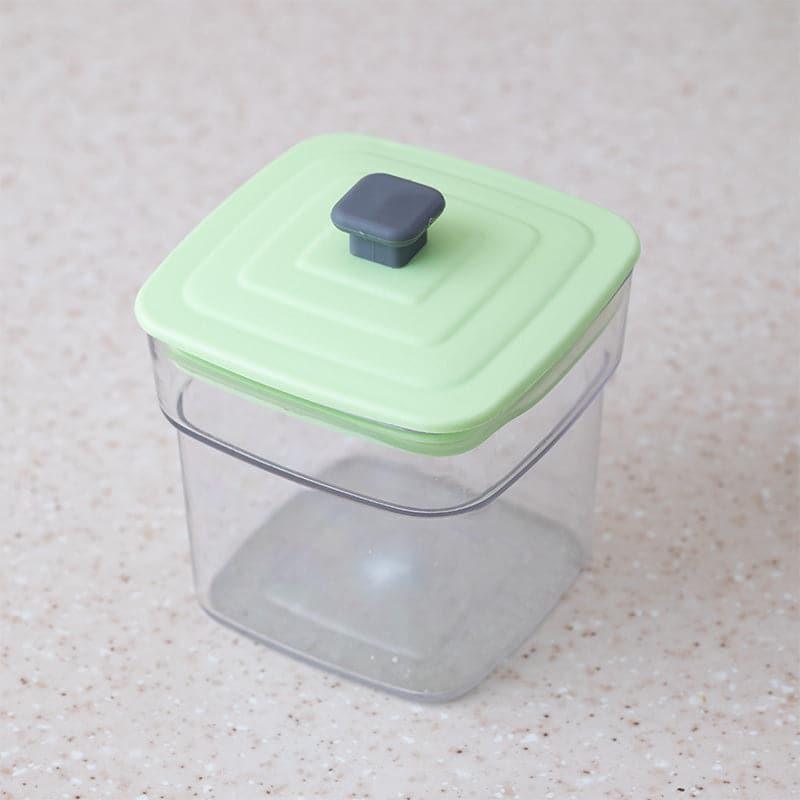 Container - Smart Store Mint Square Jar (250 ML) - Set Of Five