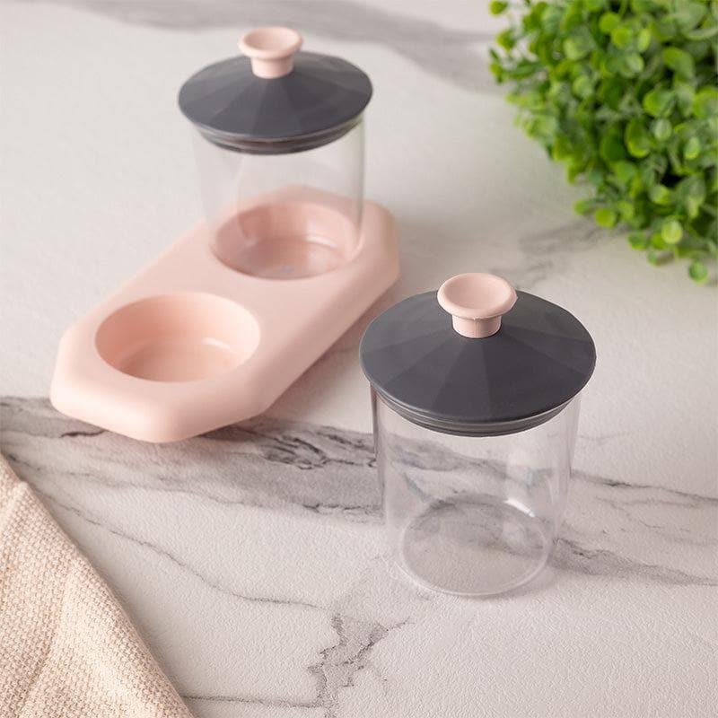 Container - Smart Store Peach Jar (300 ML) - Set Of Three