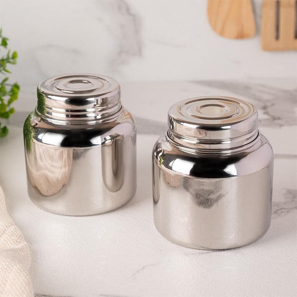 Buy Thavi Storage Jar (450 ML) - Set Of Two Container from Vaaree