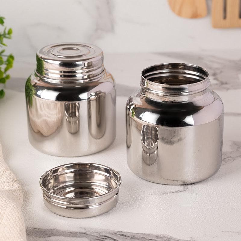 Buy Thavi Storage Jar (450 ML) - Set Of Two Container from Vaaree