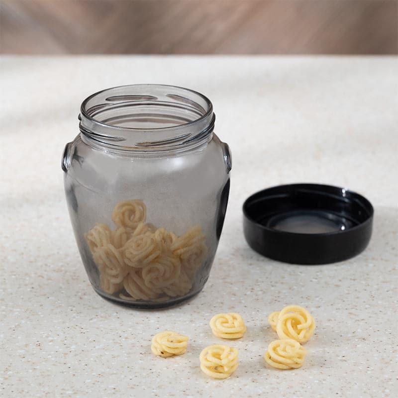 Buy Visora Transparent Storage Jar - 580 ML Container from Vaaree