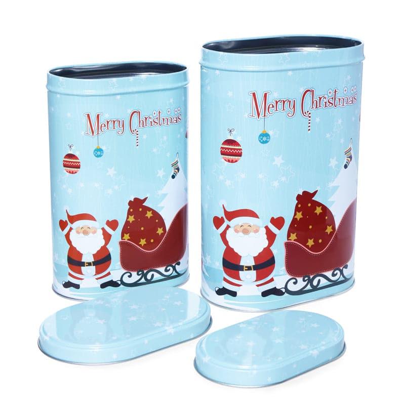 Buy Winter Sleigh Storage Jar - Set Of Two Container from Vaaree