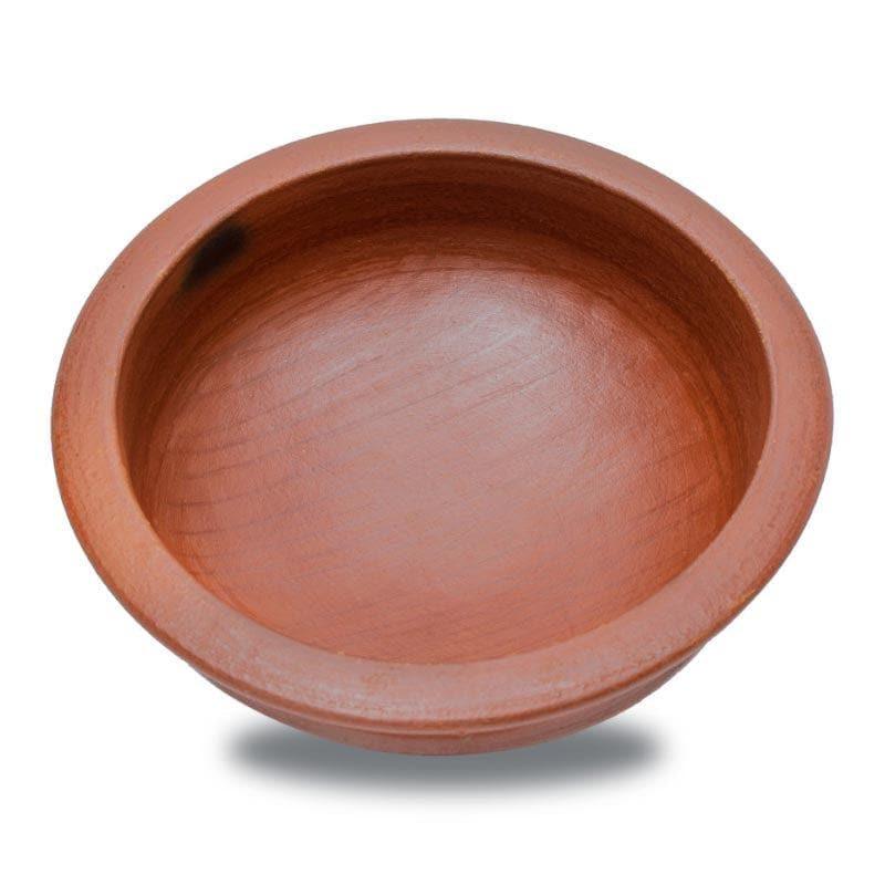 Buy Manawari Clay Pot Brown 1000 ML / 9 Inches Handi from Vaaree