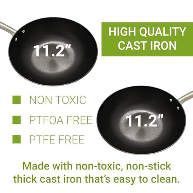 Buy Romi Cast Iron Pan - Set Of Two Cookware Sets from Vaaree