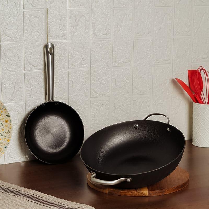 Buy Vestora Cast Iron Cookware - Set Of Two Cookware Sets from Vaaree