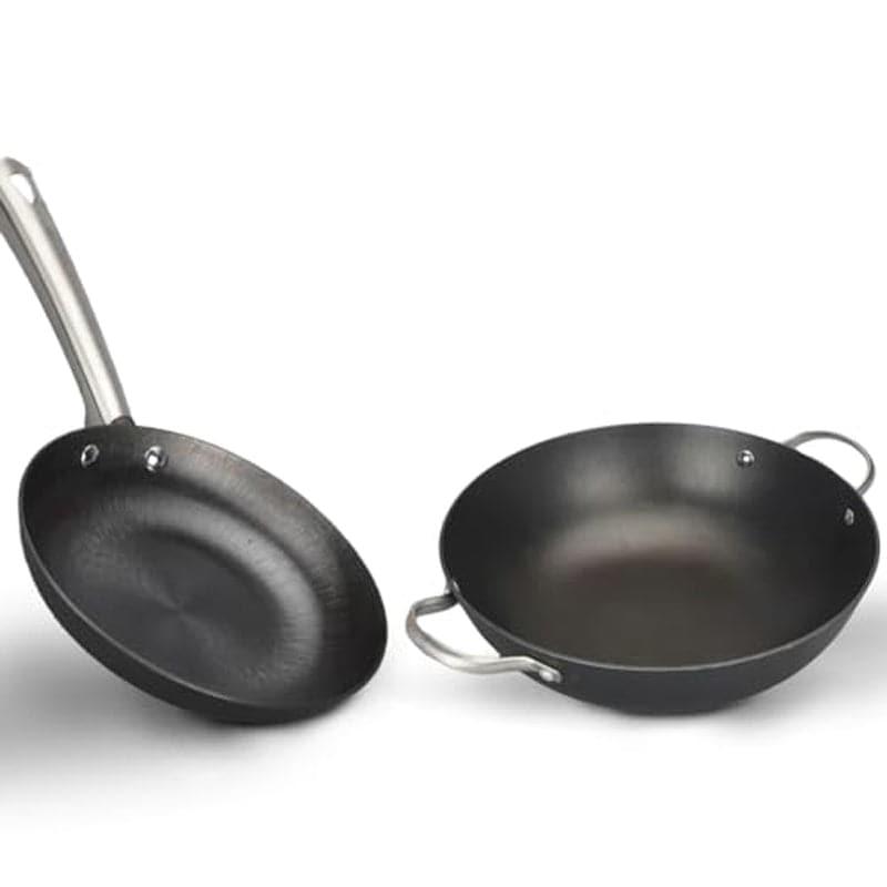 Buy Vestora Cast Iron Cookware - Set Of Two Cookware Sets from Vaaree