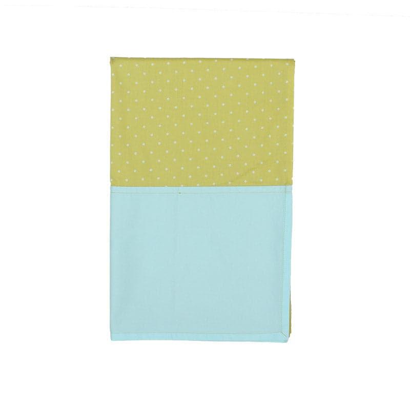 Buy The Perfect Morning Bedsheet (Turquoise) - Set Of Two Crib Bedsheets from Vaaree