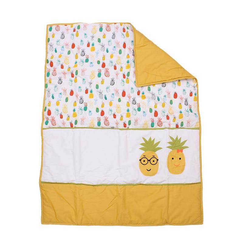 Buy The Juicy Pineapple Quilt Crib Quilts from Vaaree