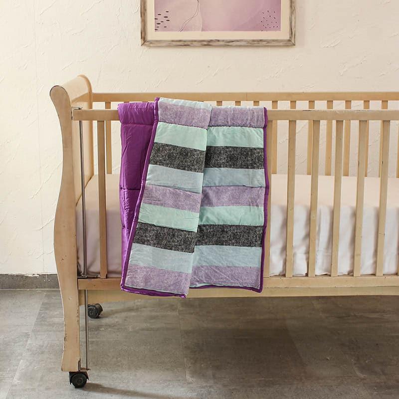 Buy Crib Quilts - Stripey Snuggle Quilt at Vaaree online