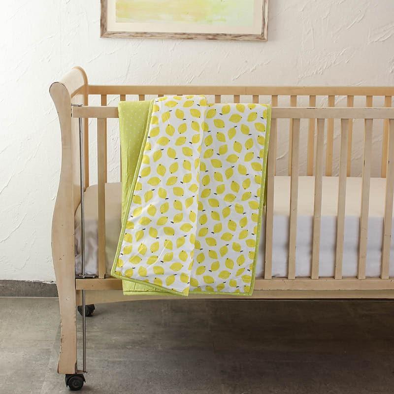 Buy The Sweet Lemon Quilt Crib Quilts from Vaaree