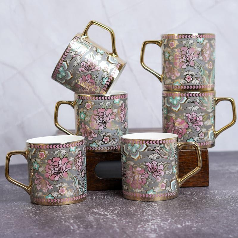 Buy Brija Ceramic Mug (180 ML) - Set Of Six Cup from Vaaree