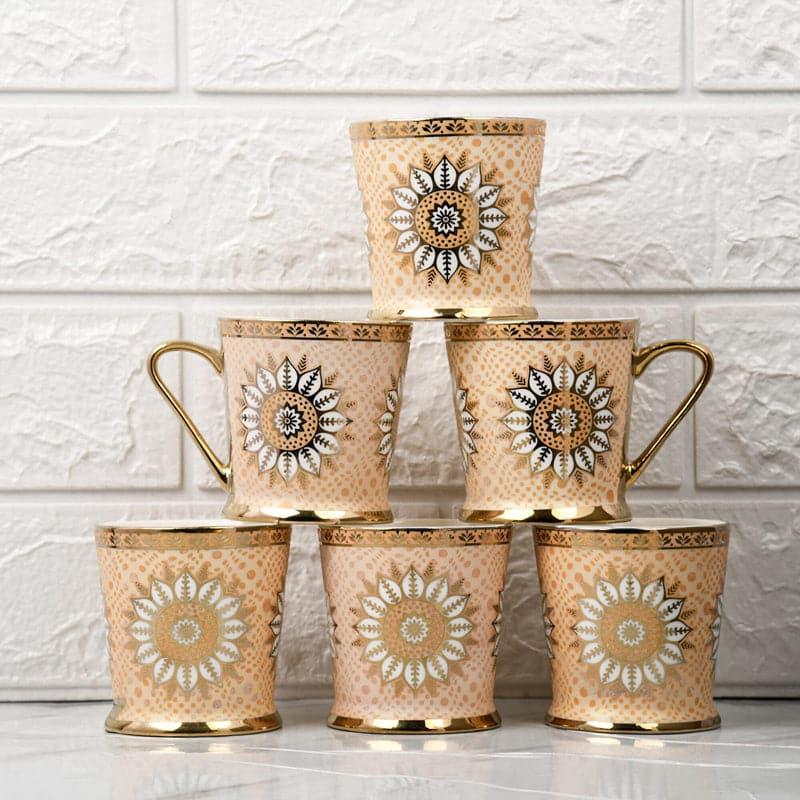 Cup - Surya Ethnic Mug (150 ML) - Set Of Six