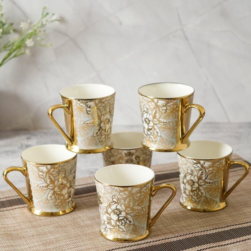 Cup - Unani Ethnic Mug (180 ML) - Set Of Six