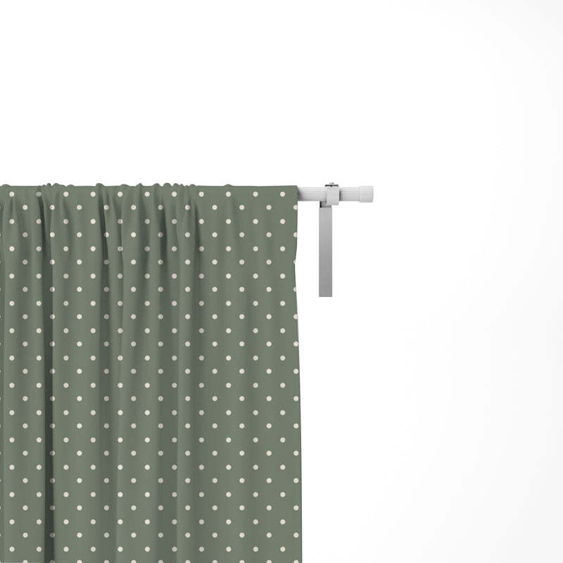 Buy Draco Translucent Curtain (Green) - Set Of Two Curtains from Vaaree