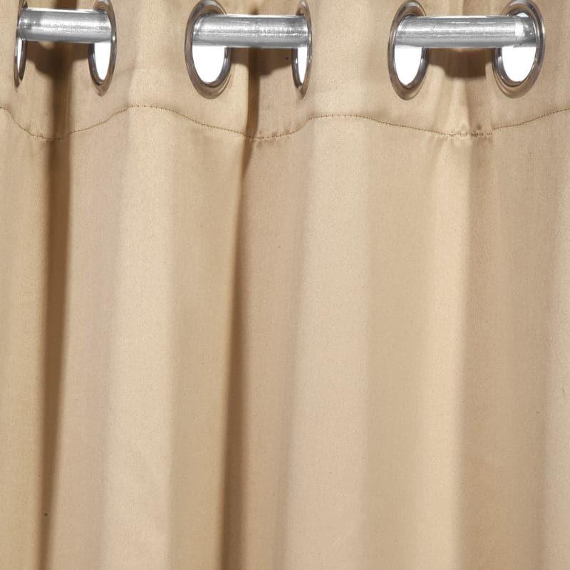 Curtains - Arlo Solid Curtain - Beige