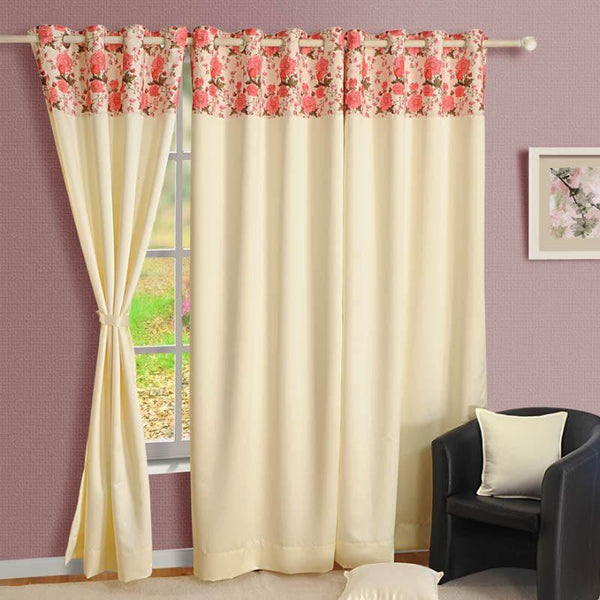 Buy Curtains - Bella Bloom Curtain at Vaaree online