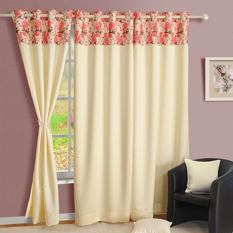 Buy Bella Bloom Curtain Curtains from Vaaree