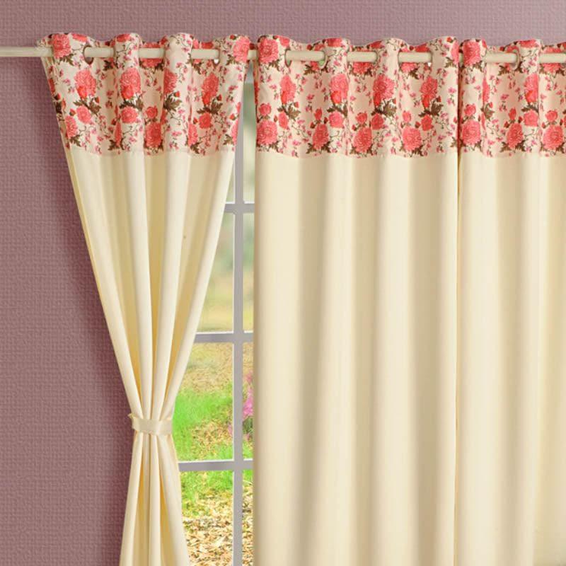 Buy Bella Bloom Curtain Curtains from Vaaree