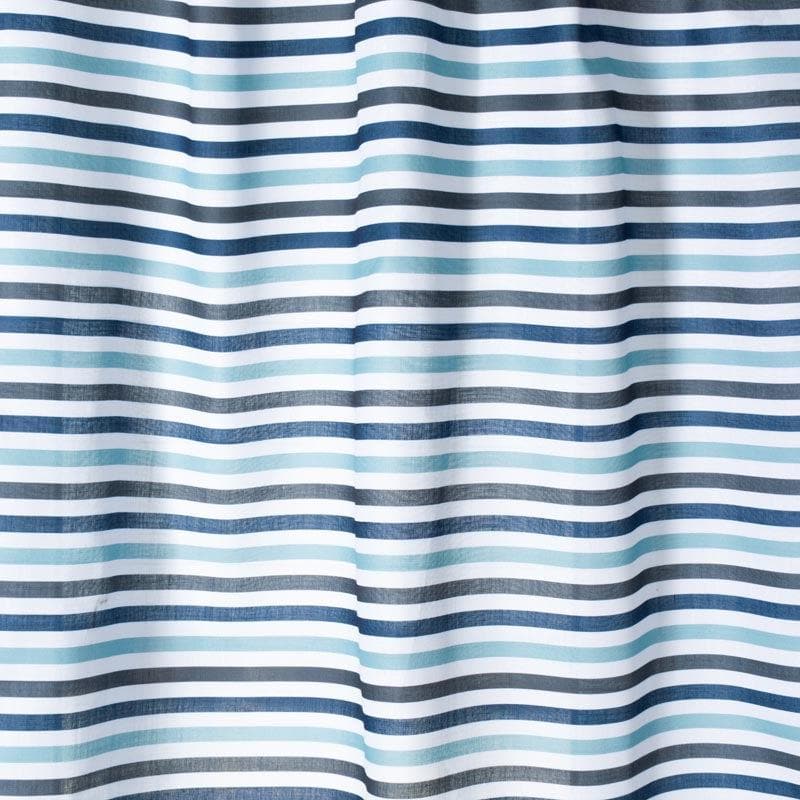 Curtains - Blue Stripe Curtain