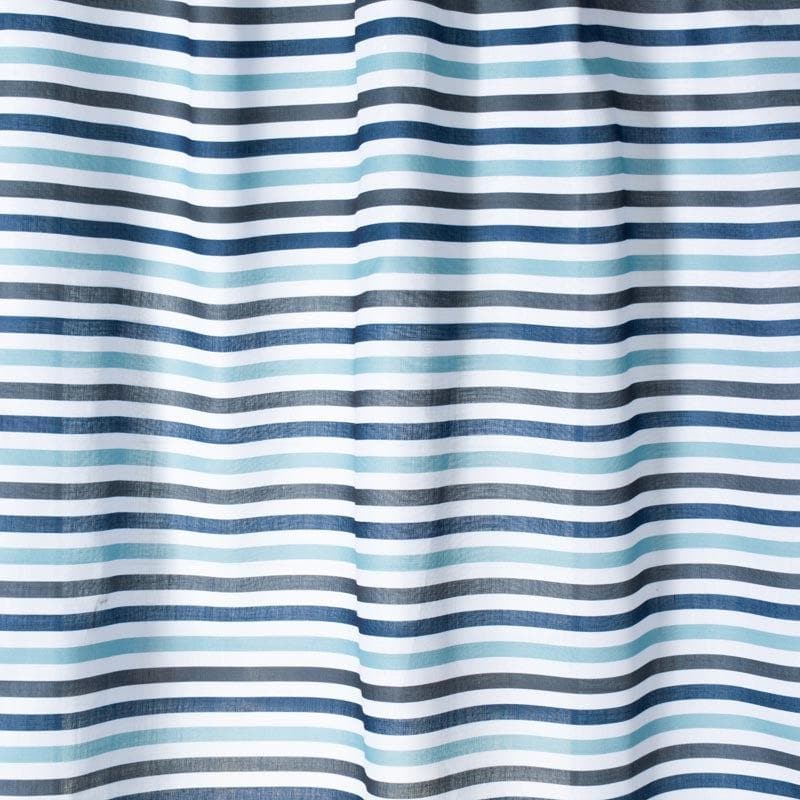 Buy Blue Stripe Curtain Curtains from Vaaree