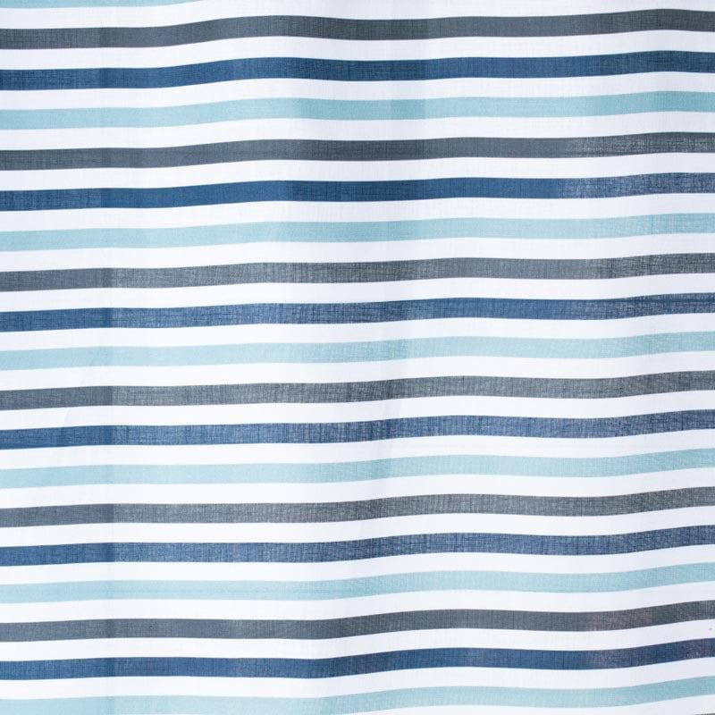 Buy Blue Stripe Curtain Curtains from Vaaree