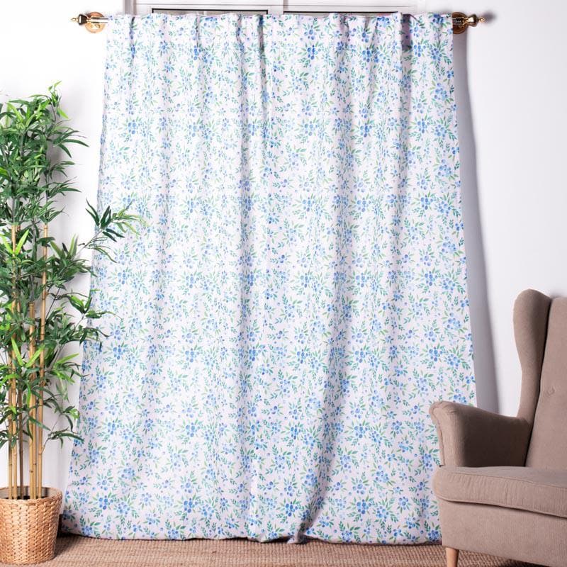 Buy Blueberries Field Curtain Curtains from Vaaree