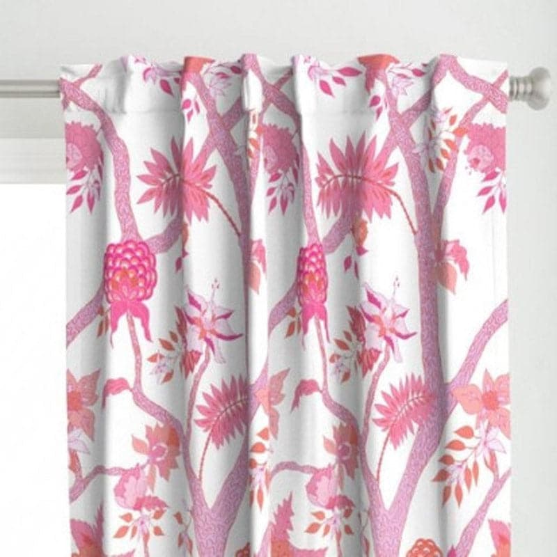 Buy Bluna Floral Curtain Curtains from Vaaree