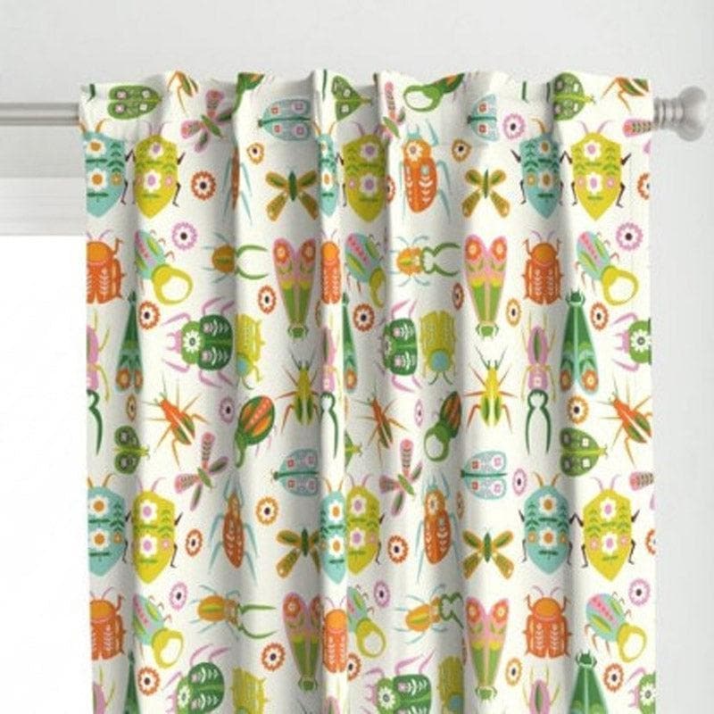 Buy Bug Garden Curtain Curtains from Vaaree