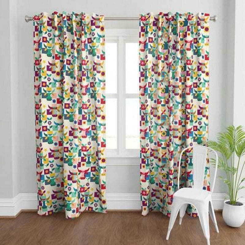 Buy Bull Broma Curtain Curtains from Vaaree