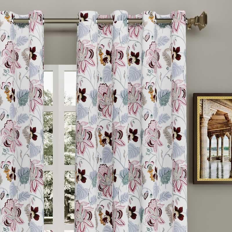 Buy Buttercups Curtain - Set Of Two Curtains from Vaaree