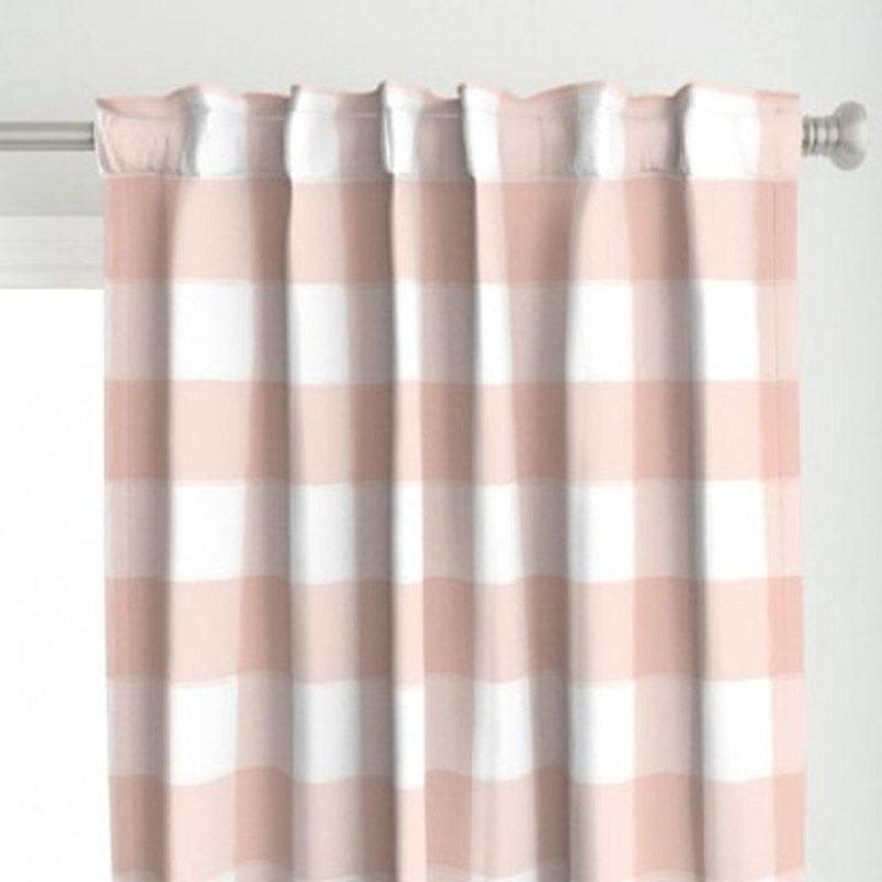 Buy Checkered Charm Curtain Curtains from Vaaree