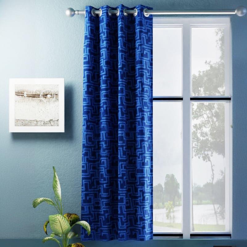 Curtains - Fasho Blackout Curtain - Blue