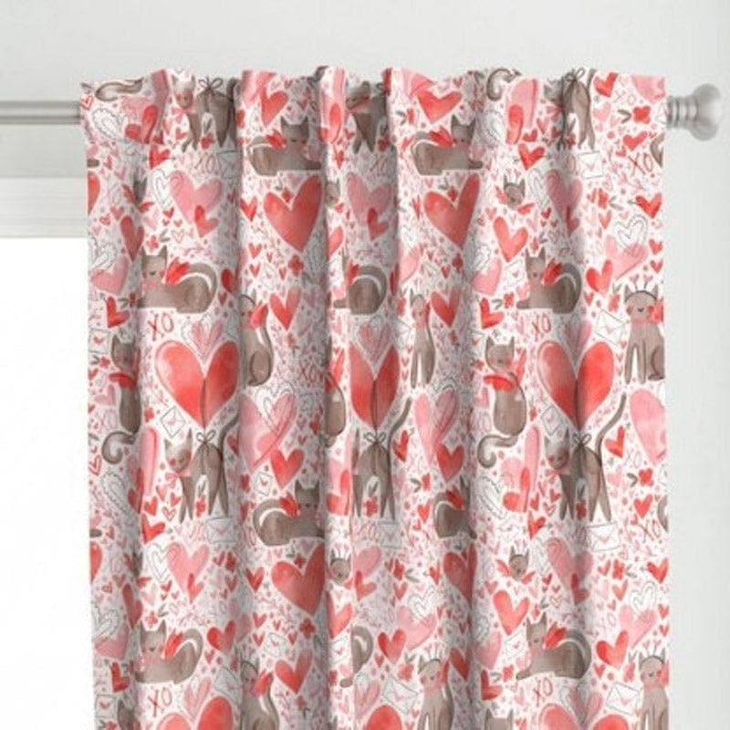 Buy Feline Pamper Curtain Curtains from Vaaree