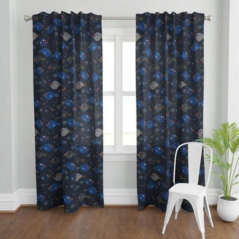 Buy Fish Frost Curtain Curtains from Vaaree