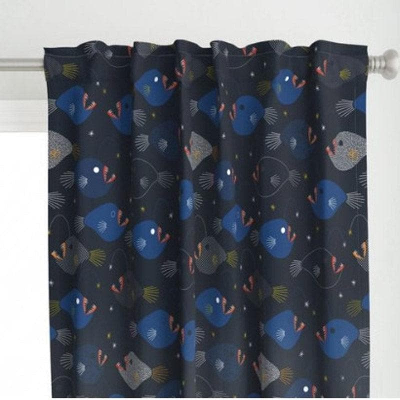 Buy Fish Frost Curtain Curtains from Vaaree