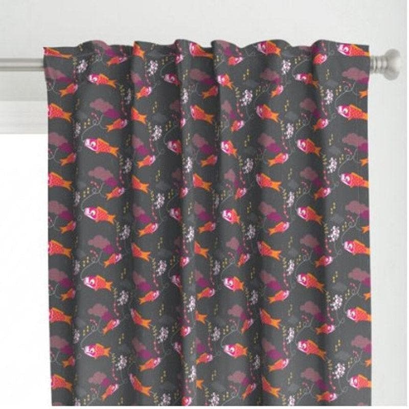 Buy Fishery Flint Curtain Curtains from Vaaree