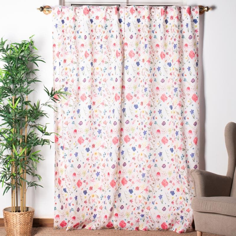 Buy Floral Splash Curtain Curtains from Vaaree