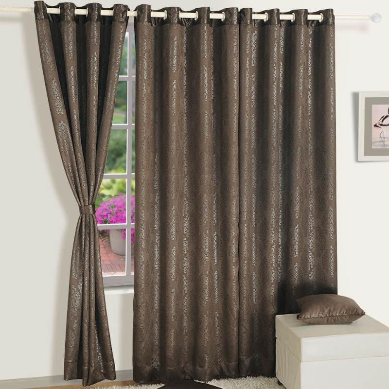 Buy Fudge Brownie Curtain Curtains from Vaaree