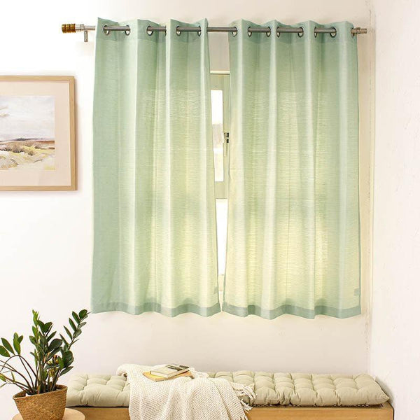 Curtains - Chambal Curtain - Green