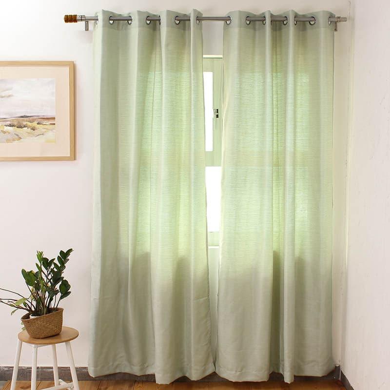 Buy Chambal Curtain - Green Curtains from Vaaree