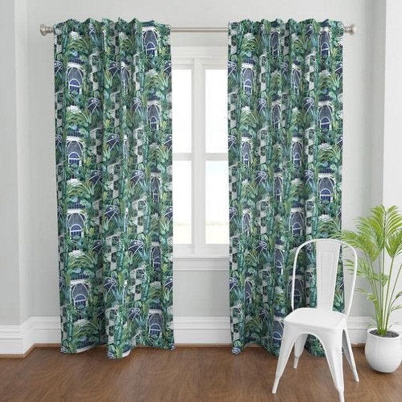 Buy Jungle Abode Curtain Curtains from Vaaree