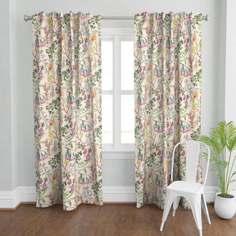 Buy Jungle Flora Curtain Curtains from Vaaree