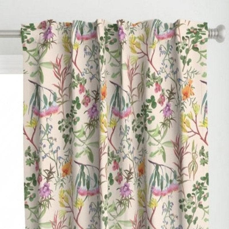 Buy Jungle Flora Curtain Curtains from Vaaree