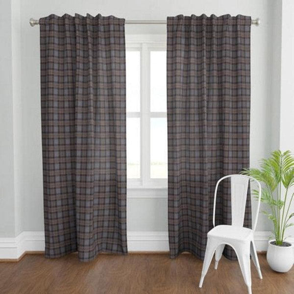 Curtains - Kameen Checkered Curtain
