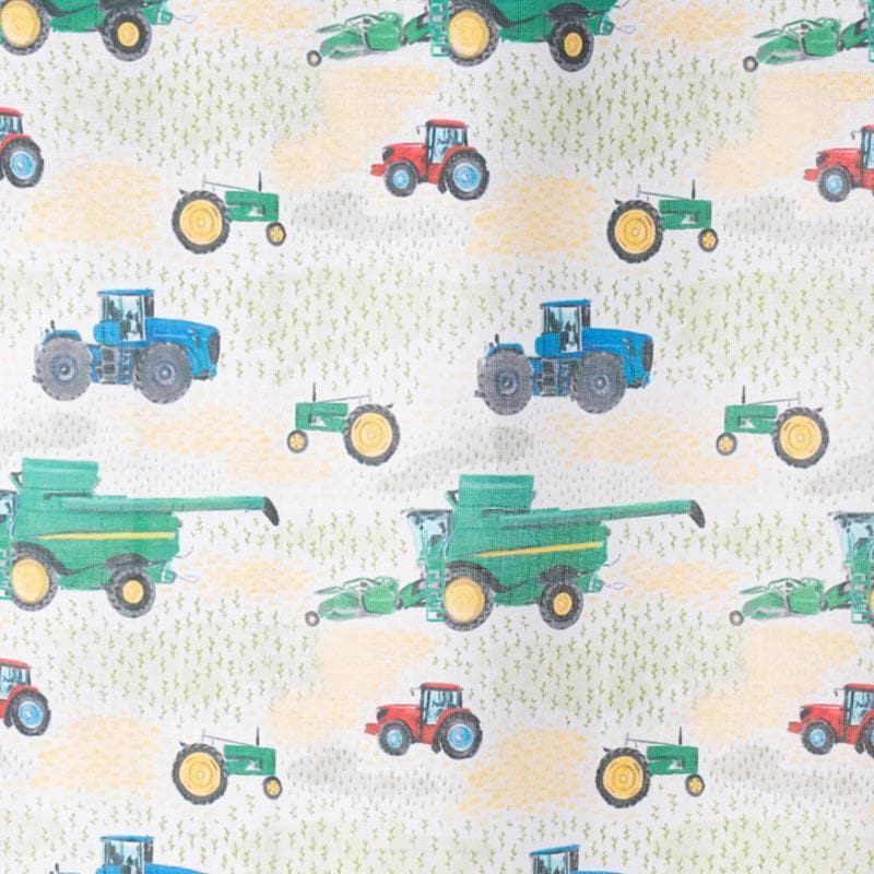 Buy Kids Tractor Printed Curtain Curtains from Vaaree